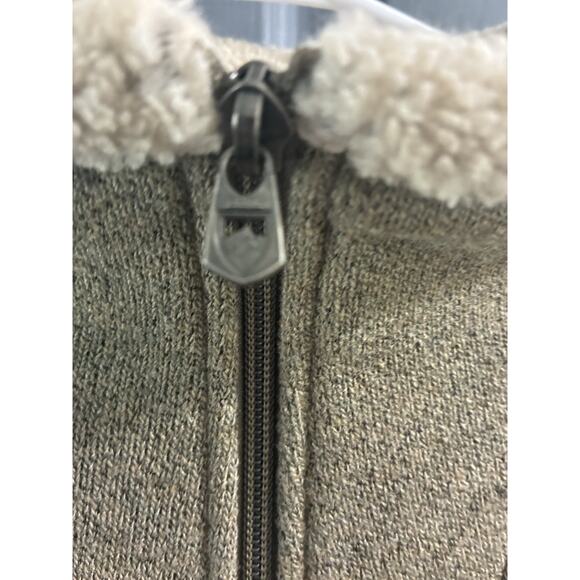 Kuhl Europa 1/4 Zip Sweater Mens Sz M Oatmeal Brown Alfpaca - Picture 3 of 6